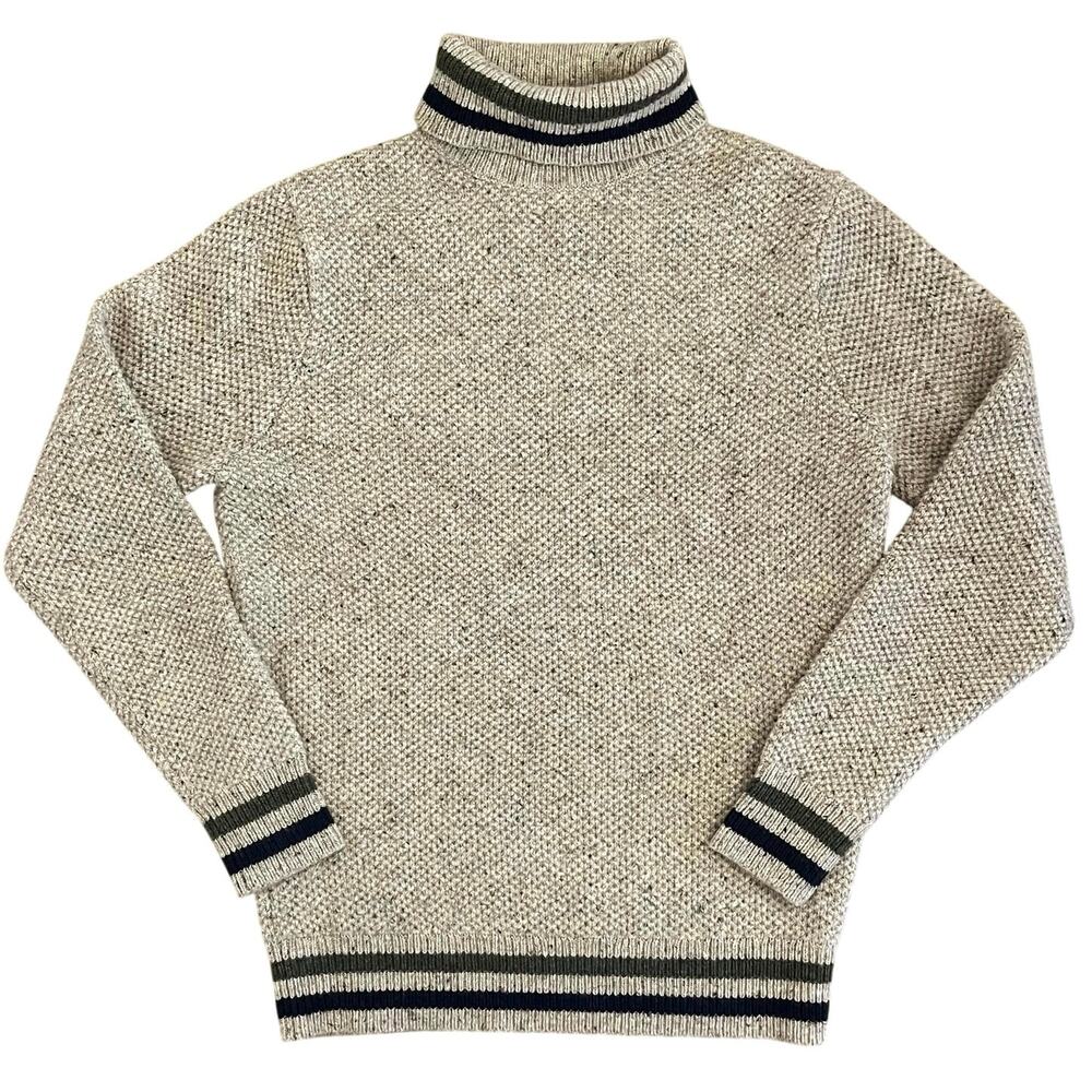 J. Crew Cream Turtleneck Sweater